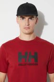 Футболка Helly Hansen чоловічий колір білий з аплікацією 33979-597 (3297368)