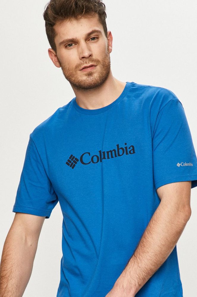 Columbia - Футболка 1680053-014 колір блакитний