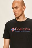Футболка Columbia чоловіча колір чорний з принтом 1680053-014 (1349825)