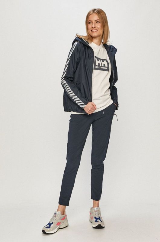 Бавовняна футболка Helly Hansen колір білий з принтом 53285-096 (1269322) фото 2