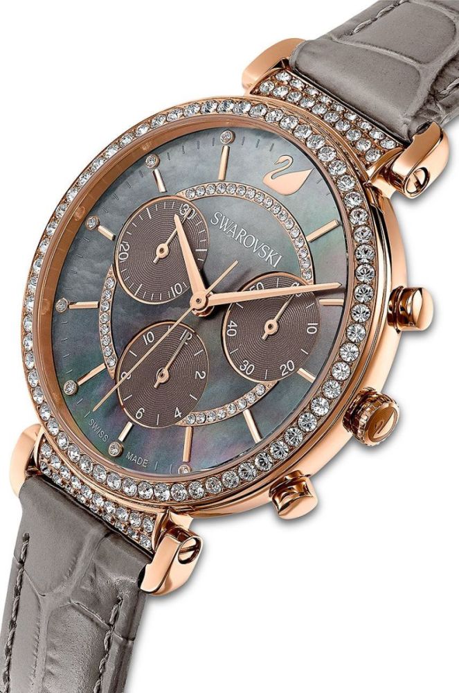 Swarovski - Годинник 5580348 колір сірий фото 3