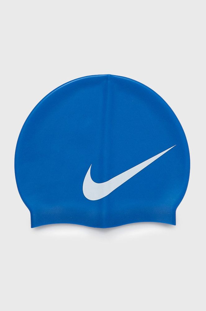 Шапочка для плавання Nike колір блакитний