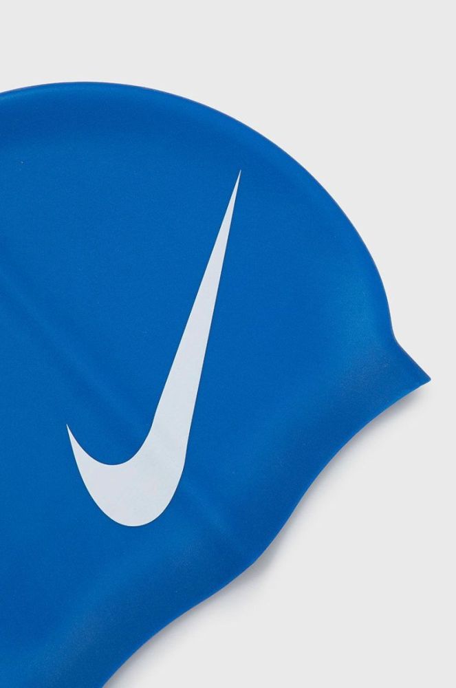 Шапочка для плавання Nike колір блакитний фото 2