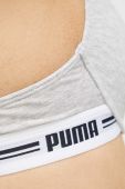 Бюстгальтер Puma колір сірий