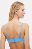 Бюстгальтер Puma однотонний колір блакитний (3650222)