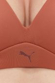 Бюстгальтер Puma 935020 колір коричневий гладкий