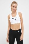 Спортивний бюстгальтер Puma колір білий Спортивний бюстгальтер Puma колір білий