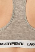 Спортивний бюстгальтер Karl Lagerfeld колір сірий (1353456) Спортивний бюстгальтер Karl Lagerfeld колір сірий (1353456)