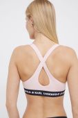 Karl Lagerfeld Спортивний бюстгальтер колір рожевий (1772161)