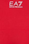 Роздільний купальник EA7 Emporio Armani колір червоний злегка ущільнена чашечка