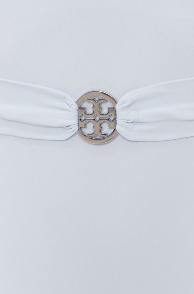Купальник Tory Burch злегка ущільнена чашечка колір блакитний фото 4