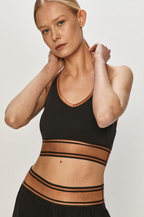 Fila - Спортивний бюстгальтер колір чорний (1337598)
