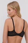 Бюстгальтер Dkny колір чорний гладкий (1641548)