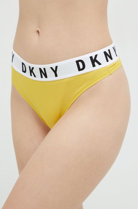 Стринги Dkny колір жовтий