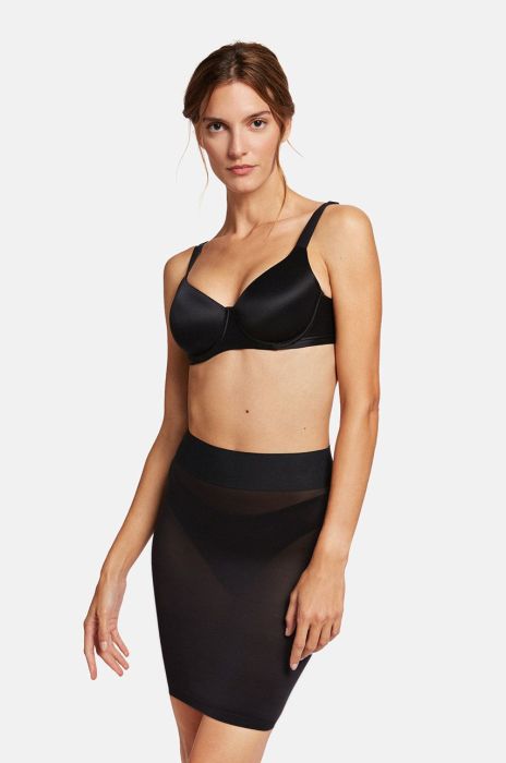 Wolford - Моделююча спідниця Sheer Touch колір чорний