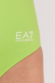 Купальник EA7 Emporio Armani колір зелений м'яка чашечка Купальник EA7 Emporio Armani колір зелений м'яка чашечка