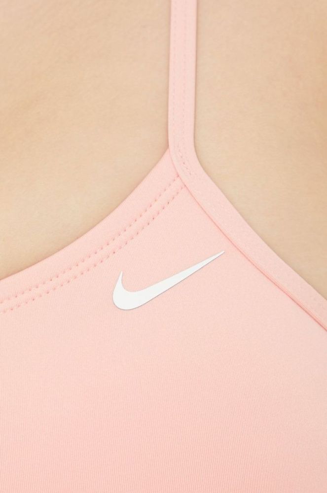 Купальник Nike колір рожевий злегка ущільнена чашечка (2546717) фото 6