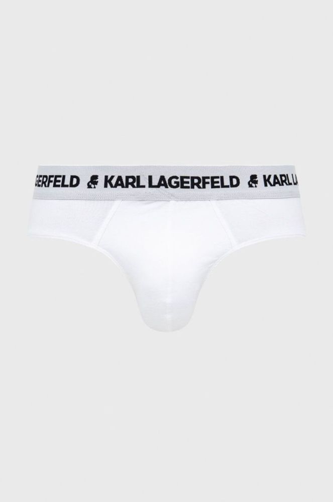 Сліпи Karl Lagerfeld чоловічі колір білий (1676037) фото 2