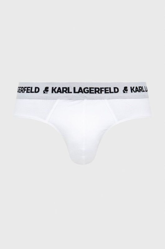 Сліпи Karl Lagerfeld чоловічі колір білий (1676037) фото 2