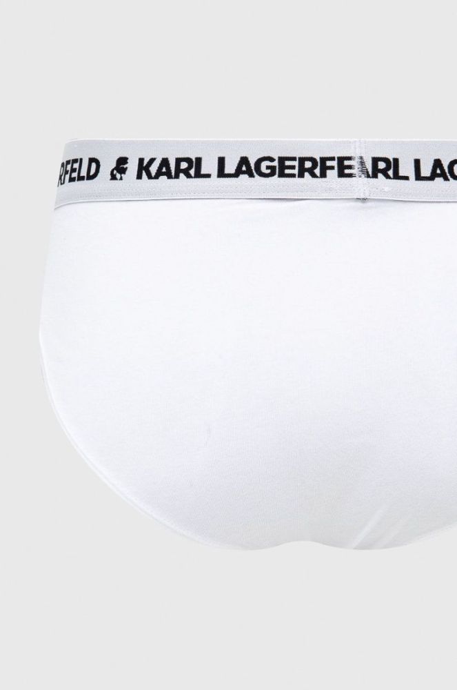 Сліпи Karl Lagerfeld чоловічі колір білий (1676037) фото 3
