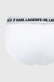 Сліпи Karl Lagerfeld чоловічі колір білий (1676037)