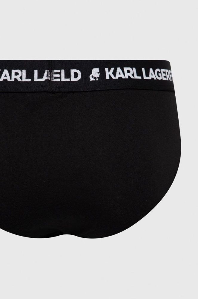 Сліпи Karl Lagerfeld чоловічі колір чорний (1402376) фото 3
