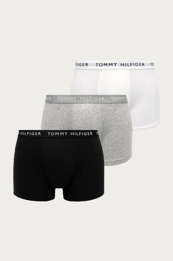 Tommy Hilfiger - Боксери (3-pack) колір сірий (1276597)