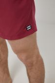 Купальні шорти Billabong колір бордовий