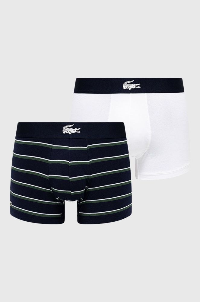 Боксери Lacoste (3-pack) чоловічі колір синій (2326119)