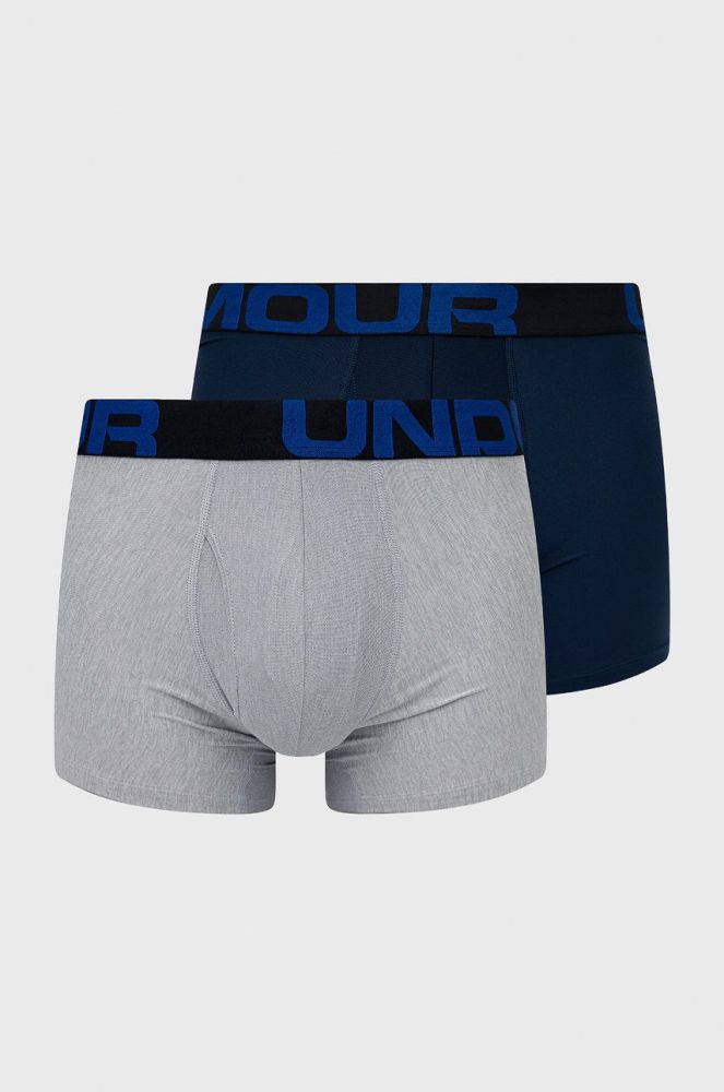 Under Armour - Боксери (2-pack) 1363619 колір сірий (1733183)