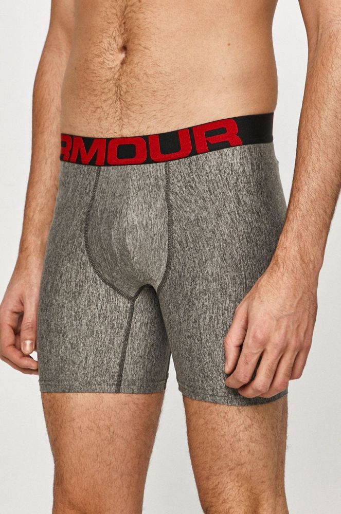 Under Armour - Боксери (2-pack) 1363619 колір сірий (1192747)