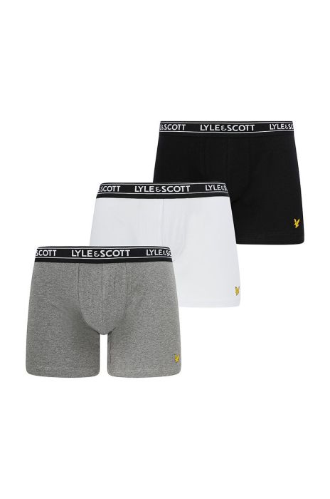 Lyle & Scott - Боксери QUINCY (3-pack) колір барвистий