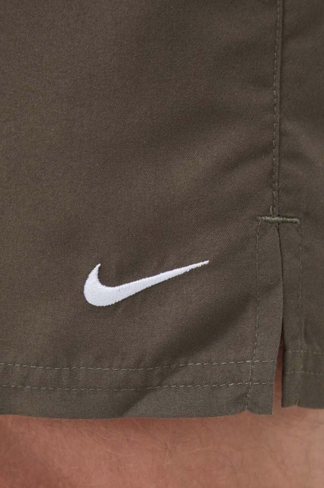 Купальні шорти Nike колір зелений (3599048) фото 3