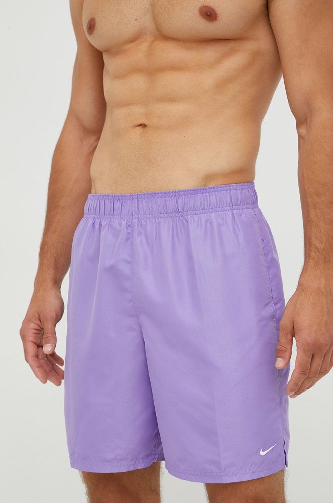 Nike Купальні шорти колір фіолетовий (2546747)