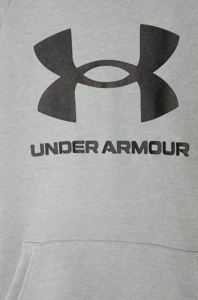 Кофта Under Armour 1357585 колір сірий з принтом фото 2