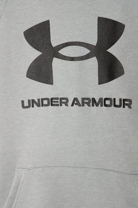 Кофта Under Armour 1357585 колір сірий з принтом фото 2