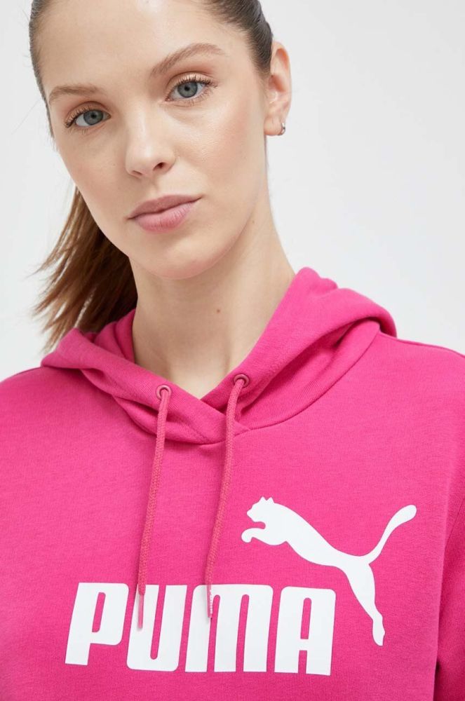 Puma Кофта колір рожевий