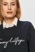 Tommy Hilfiger - Бавовняна кофта колір темно-синій