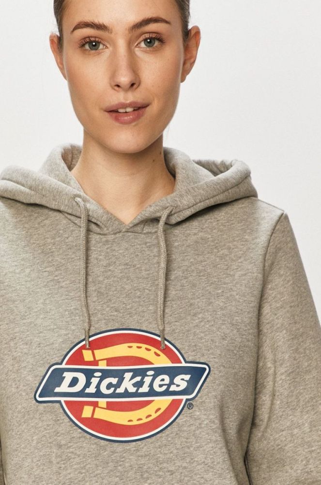 Кофта Dickies жіноча колір сірий з принтом DK0A4XCCGYM-GREYMELANG фото 5