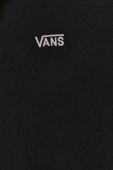 Бавовняна кофта Vans жіноча колір чорний гладка VN0A4R97BLK1-black