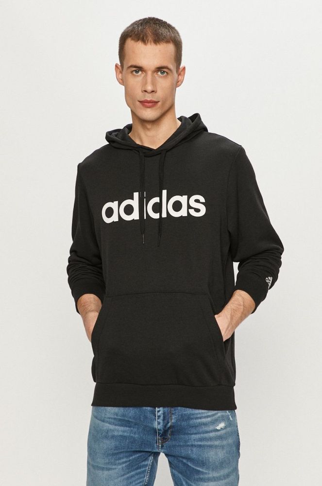 adidas - Кофта колір чорний (1318407)