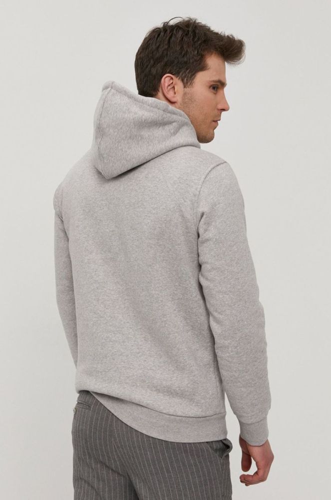 Кофта adidas Originals чоловіча колір сірий з аплікацією (1403971) фото 3
