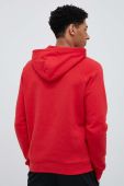 Кофта Under Armour чоловіча колір червоний з капюшоном з принтом 1357093-652