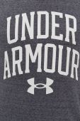 Кофта Under Armour 1361561 чоловіча колір сірий з принтом