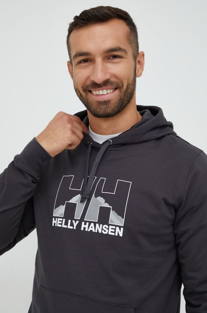 Helly Hansen Кофта колір сірий (2652943)