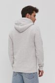 Кофта HUF чоловіча колір сірий з аплікацією (1494151)