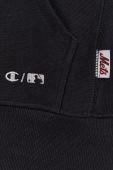 Кофта Champion 215072 чоловіча колір чорний з аплікацією