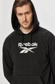 Reebok Classic - Бавовняна кофта GU3879 колір чорний