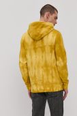 Кофта HUF колір жовтий візерунок