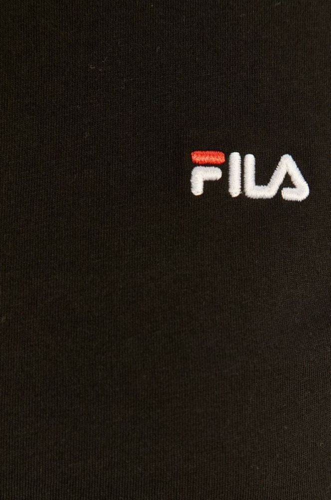 Fila - Лонгслів колір чорний фото 5